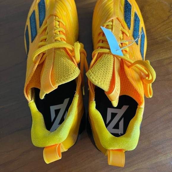 adidas Adizero 2022 Football Cleats HP6598 Mens Collegiate Orange - Picture 5 of 7